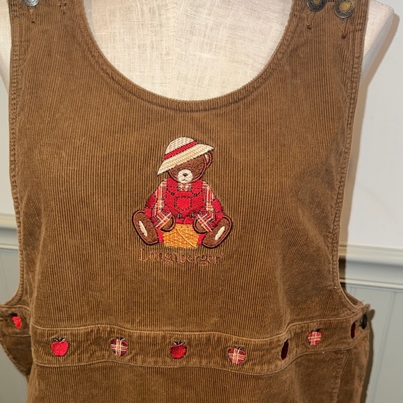 Vintage Longaberger Homestead Brown Corduroy XXL - Picture 2 of 7
